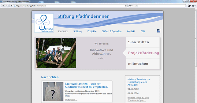stiftung-pfadfinderinnen.de